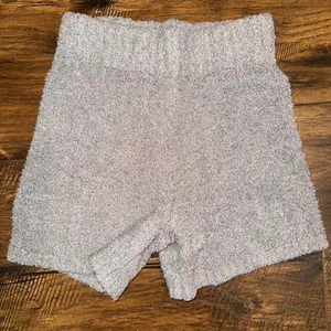 Skims Cozy Knit Shorts Women's Gray‎ Small/Medium thumbnail 1