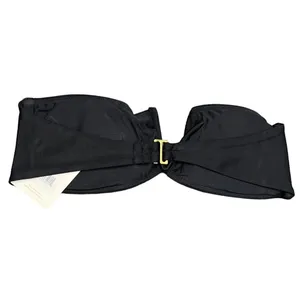 NWT Andie Swim Black The Scala Strapless Swimsuit Top Size Medium thumbnail 4