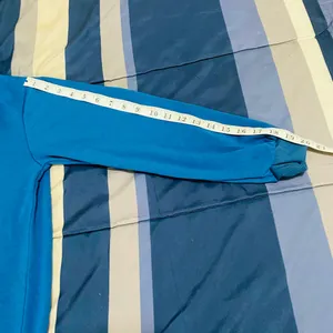 Unbranded Vibrant Blue Textured Sweatshirt/Hoodie thumbnail 4