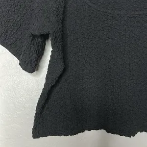 Anthropologie Lea & Viola Textured Puff Sleeve Crop Top thumbnail 6