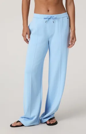Vuori Compose Wideleg Pant Color Crystal Blue size large thumbnail 1