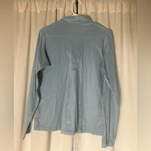 Patagonia Sky Blue Quarter-Zip Top thumbnail 3