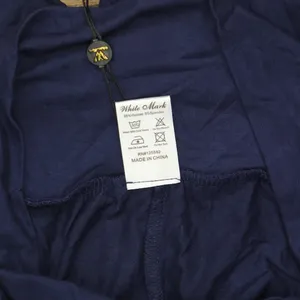 NWT White Mark Womens Plus Knit Pull On Jogger Pants PS560-NAVY1XL Navy Blue 1X thumbnail 7