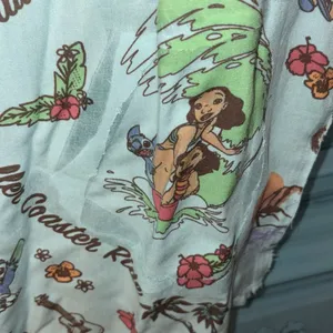 Lilo & Stich NWOT project piece Hawaiian shirt- S/M thumbnail 7