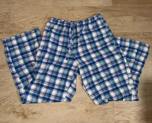 L.L. Bean Plaid Flannel Pajama Pants Cotton thumbnail 1