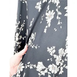 Free People Aries‎ Satin Floral Cut Out Back Mini Dress Women's L Boho Chic thumbnail 6