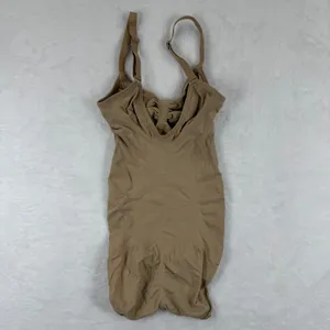 SKIMS Sculpting‎ Bodysuit Mid Thigh Ochre Tan XXS/XS SH-BSB-0340 Shapewear thumbnail 5