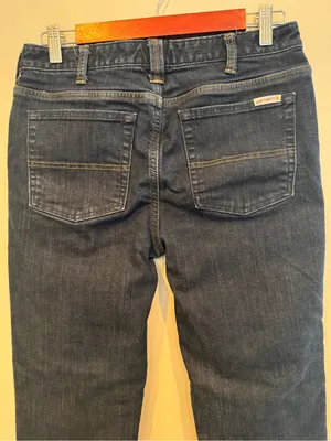 Carhartt Flannel Lined Straight Leg Jeans Size 8 thumbnail 5