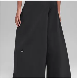Alo yoga Main Act Wide Leg Trousers thumbnail 3