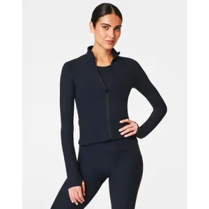 SPANX Smooth™ OnForm Black Full Zip Jacket Size Small thumbnail 2