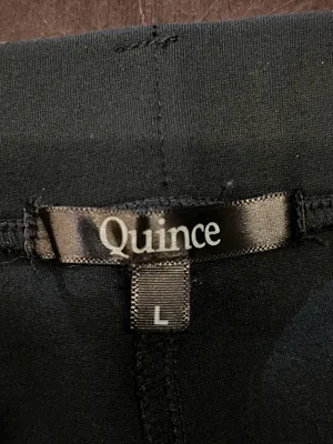 Quince Pants Womens Petite Large Navy Ponte Bootcut Pull On Stretch Work Office thumbnail 7