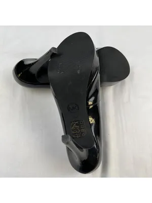 Michael Kors Women's Black Shoes/Platform Heels Sz 7.5M SKU 4666 thumbnail 5