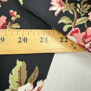 Brooks Brothers Black Red Floral Long Sleeve Dress Womens 14 Mini Fall Preppy thumbnail 13