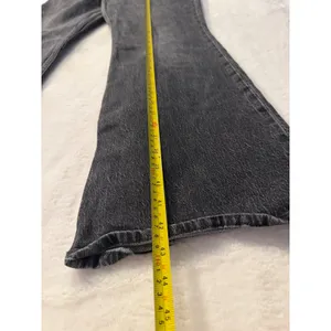 Levi's Premium 70s‎ High Flare Jeans Womens 32 Black High Rise Retro Bell Bottom thumbnail 6