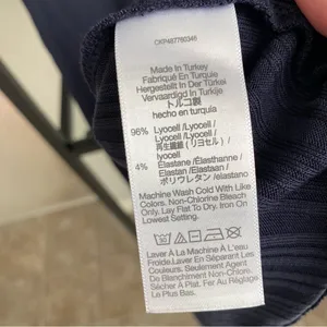 NWT Madewell Ribbed Polo Mini Dress thumbnail 5
