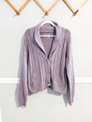 Anthropologie Pilcro Cable Knit Cardigan thumbnail 3