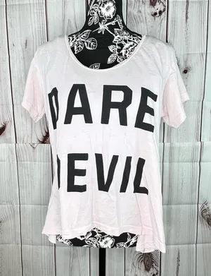 Wildfox Dare Devil Short Sleeve Tee thumbnail 1
