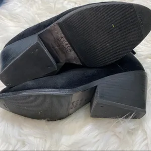 Eileen Fisher Peter Black Suede Ankle Boots Booties size 6.5 thumbnail 8