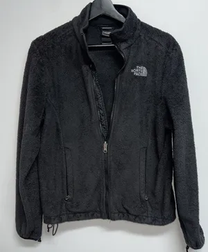 Tthe North Face Osito Fleece Jacket Womens Size S Black Full Zip thumbnail 1