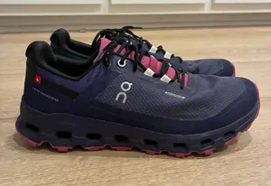 On Running Women's Cloudvista Waterproof Flint Acai Running Shoe Size 7.5 thumbnail 1
