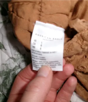 American Eagle Brown Crop Top thumbnail 5