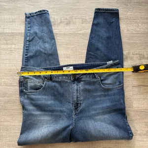 Maurices everflex m.jeans super skinny high rise Curvy blue jeans size 12 thumbnail 4