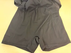 NWT Quince Black Square-Neck Active Dress small Power-Up Square Neck Dress thumbnail 6