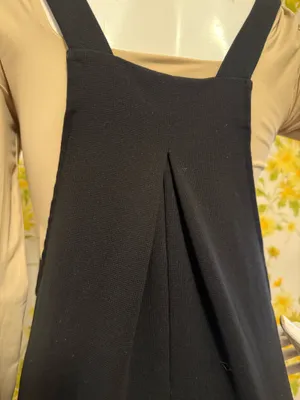 HALARA Black Wide-Leg Jumpsuit with Adjustable Straps size M Tall thumbnail 6