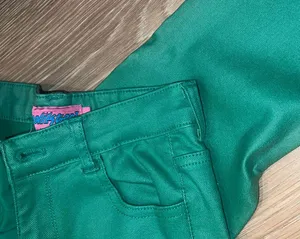 Green Leather Pants thumbnail 3