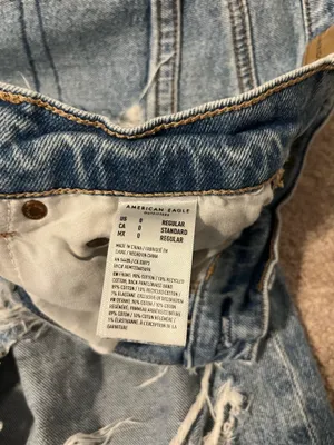 American Eagle Highest Rise Baggy Straight Jeans thumbnail 3