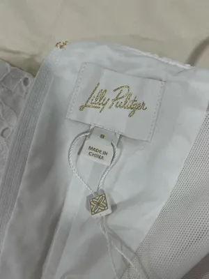 Lilly Pulitzer White Dress size 8 thumbnail 5