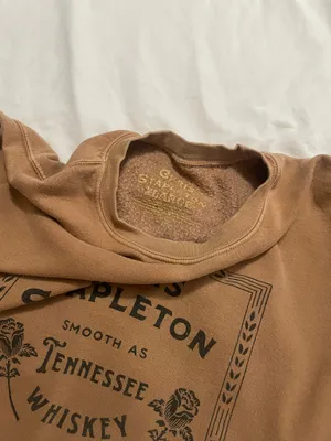 Chris Stapleton Sweatshirt Brown Size XL thumbnail 2