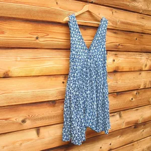 Rip Curl NWT Blue Batik Print Dress thumbnail 4