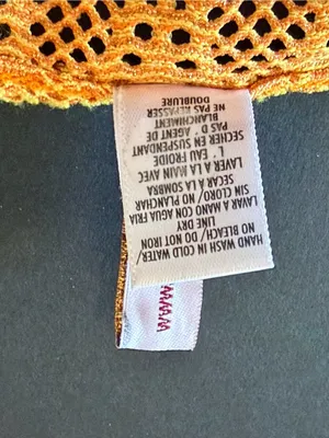 Luli Fama Obsession Cabana kimono sleeves dress, crochet knit, mustard yellow, M thumbnail 13