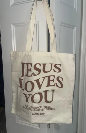 Tote bag White thumbnail 1