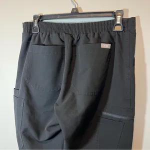 Figs Women’s Black Yola Scrub Pants Small thumbnail 5