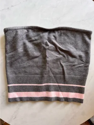 Edikted kaliya stripe strapless knot top thumbnail 9