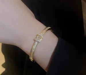 Gold Style Snake Butterflies Bracelet thumbnail 3