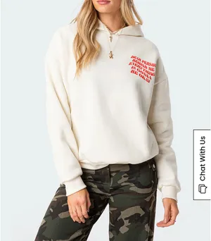 Edikted Hoodie Pink Oversized thumbnail 9