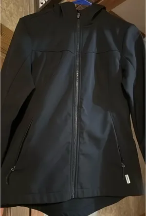 Avalanche Zip-Up Black Jacket thumbnail 1