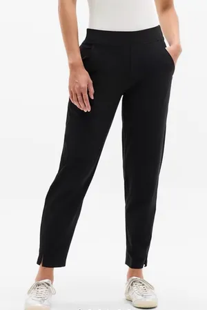Athleta Brooklyn Ankle Pants in Black Size 2 thumbnail 1