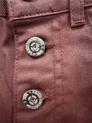 Zara Vegan leather High-Waist Button Front shorts thumbnail 4