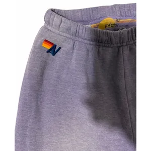 Aviator‎ Nation 5 Stripe Sweatpants Faded Grape Size XS thumbnail 7