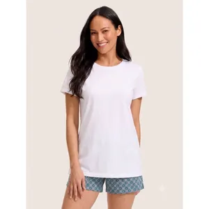 Lands End Pajama Shorts Size XS Geometric Print PJ Bottom Separate Sleepwear thumbnail 2