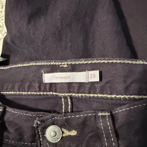 Levi’s Women's Dark Purple/Black Straight Leg Jeans ‘94 Baggy thumbnail 5