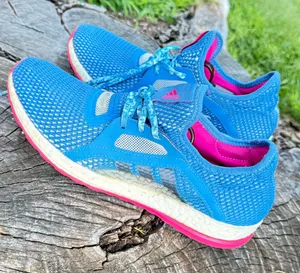 adidas Pure Boost X blue Women Shoes Size 9.5 thumbnail 1