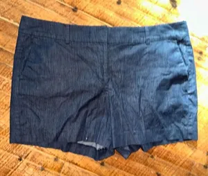 Ann Taylor gray minimalist classic size 14 Signature shorts thumbnail 1