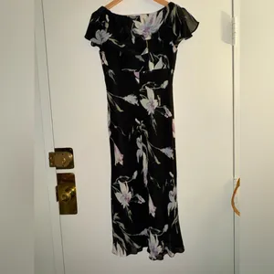 Evan Picone Size 8 Floral 90s Y2K Fairy Dress Flutter Sleeve thumbnail 7