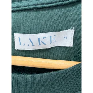 LAKE Pajamas Womens Medium‎ Evergreen Modal Raglan Long Sleeve Loungewear Top thumbnail 2