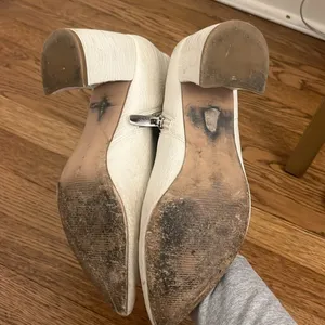 Steve Madden White booties size 7.5 thumbnail 4